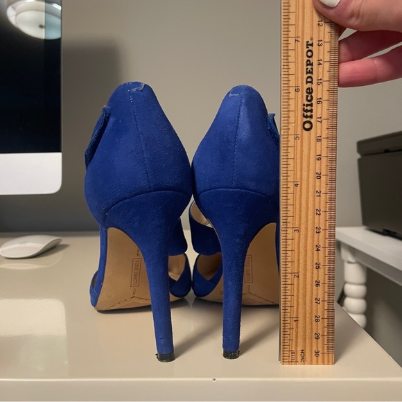 Vince Camuto D’Orsay Cobalt Blue Pumps, Size 6.5 - Picture 9 of 10